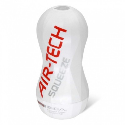 Tenga Air-Tech Squeeze 可重覆使用真空杯 (柔軟白)
